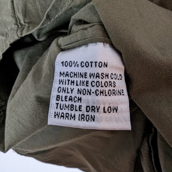 Talbots Olive Green Lightweight Utility Tunic - Picture 8 of 8